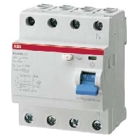 Image of F204F-40/0,03 - Residual current breaker 4-p 40/0,03A F204F-40/0,03