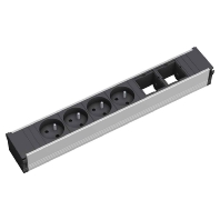 Image of 912.013 - Socket outlet strip black 912.013