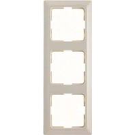 Image of 101322 - Frame 3-gang cream white 101322