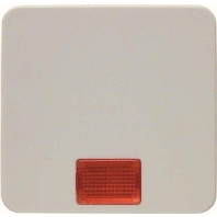 Image of 162122 - Cover plate for switch/push button white 162122