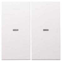 Image of 80960399 - Cover plate for switch/push button white 80960399