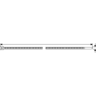 Image of T18L-N66-NA (100 Stück) - Cable tie 2,5x205mm natural colour T18L-N66-NA