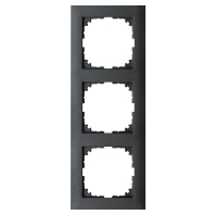 Image of MEG4030-3614 - Frame 3-gang anthracite MEG4030-3614