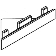 Image of 12456931100 - End cap for installation duct 50x50mm 12456931100