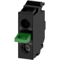 Image of 3SU1400-2AA10-1BA0 - Auxiliary contact block 1 NO/0 NC 3SU1400-2AA10-1BA0