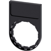 Image of 3SU1900-0AG10-0AA0 (10 Stück) - Text plate holder for control device 3SU1900-0AG10-0AA0