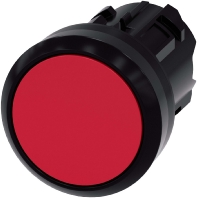 Image of 3SU1000-0AB20-0AA0 - Push button actuator red IP68 3SU1000-0AB20-0AA0