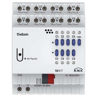 Image of RM 8 T KNX - Switch actuator for home automation 8-ch RM 8 T KNX