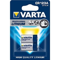 Image of 2 x Varta Professional Photo Lithium batterij - CR123A