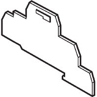 Image of FED6 (20 Stück) - End/partition plate for terminal block FED6