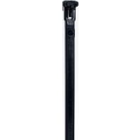 Image of L-8-50R-0-C (100 Stück) - Cable tie 7,5x198mm black L-8-50R-0-C