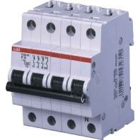 Image of S203-B32NA - Miniature circuit breaker 4-p B32A S203-B32NA