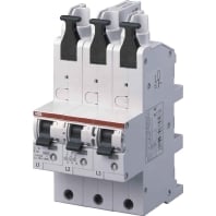 Image of S751/3-E25 - Selective mains circuit breaker 3-p 25A S751/3-E25