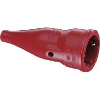 Image of 1479040 - Schuko coupler rubber red 1479040