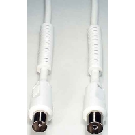 Image of AB207G - Coax patch cord IEC connector 7,5m AB207G