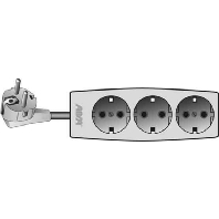 Image of 2021/1.4 gr - Socket outlet strip grey 2021/1.4 gr