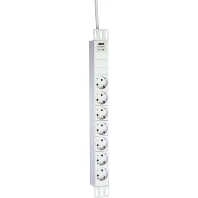 Image of D7000/7 gr/si - Socket outlet strip D7000/7 gr/si