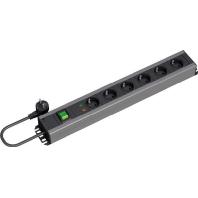 Image of 300.011 - Socket outlet strip black 300.011