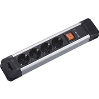 Image of 330.100 - Socket outlet strip black 330.100