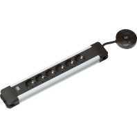 Image of 330.153 - Socket outlet strip black 330.153