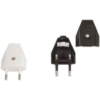 Image of 900.010 (VE3) - Euro-plug black 900.010 (VE3)