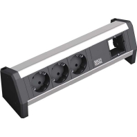 Image of 902.000 - Socket outlet strip black 902.000