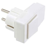 Image of 911.271 - Schuko plug white 911.271