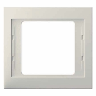 Image of 13137002 - Frame 1-gang cream white 13137002