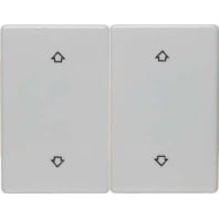 Image of 14350369 - Cover plate for switch/push button white 14350369