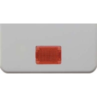 Image of 155309 - Cover plate for switch/push button white 155309