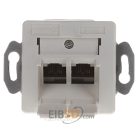 Image of BSCG245SU001 - RJ45 8(8) Data outlet Cat.6 white BSCG245SU001