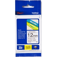 Image of Brother Gloss Laminated Labelling Tape - 24mm, Gold/Black