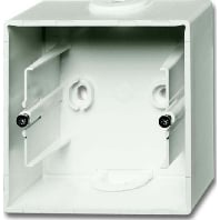 Image of 1701-884 - Surface mounted housing 1-gang white 1701-884