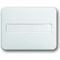 Image of 1764 NLI-24 - Cover plate for switch/push button white 1764 NLI-24