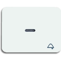 Image of 1789 KI-24 - Cover plate for switch/push button white 1789 KI-24