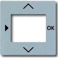 Image of 6435-83 - Cover plate for time switch aluminium 6435-83