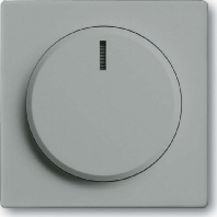 Image of 6540-89-102 - Cover plate for dimmer grey 6540-89-102