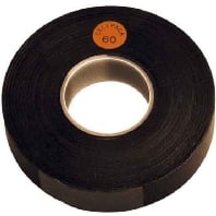 Image of No. 60 0.5x19x10 - Adhesive tape 10m 19mm black No. 60 0.5x19x10