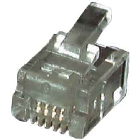 Image of 37516.100 (VE100) - RJ11 6(4) plug 37516.100 (VE100)