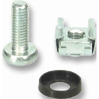 Image of 691099 - Square caged nut M6 691099