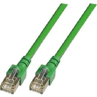 Image of EC5000 0,5m gn F/UTP - RJ45 8(8) Patch cord Cat.5E 0,5m EC5000 0,5m gn F/UTP