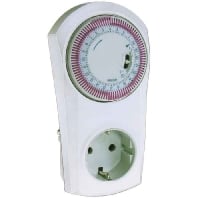 Image of Topica 200 s ws - analogue socket switch clock Topica 200 s ws