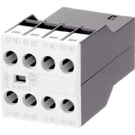 Image of DILA-XHIV22 - Auxiliary contact block 2 NO/2 NC DILA-XHIV22