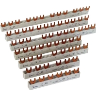 Image of EVG-3P+3N/12MODUL - Phase busbar 4-p 10mm² 210mm EVG-3P+3N/12MODUL