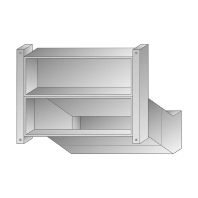 Image of BDT-1/1-L - Mailbox 1-fold Silver BDT-1/1-L