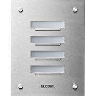 Image of KVM-1/1 - Doorbell panel 1-button KVM-1/1