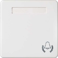 Image of 233130 - Cover plate for switch/push button white 233130