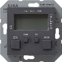 Image of 038528 - Electronic time switch anthracite 038528