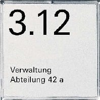 Image of 107100 - Labelling for domestic switching device 107100