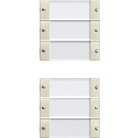 Image of 213601 - Touch rocker for bus system cream white 213601